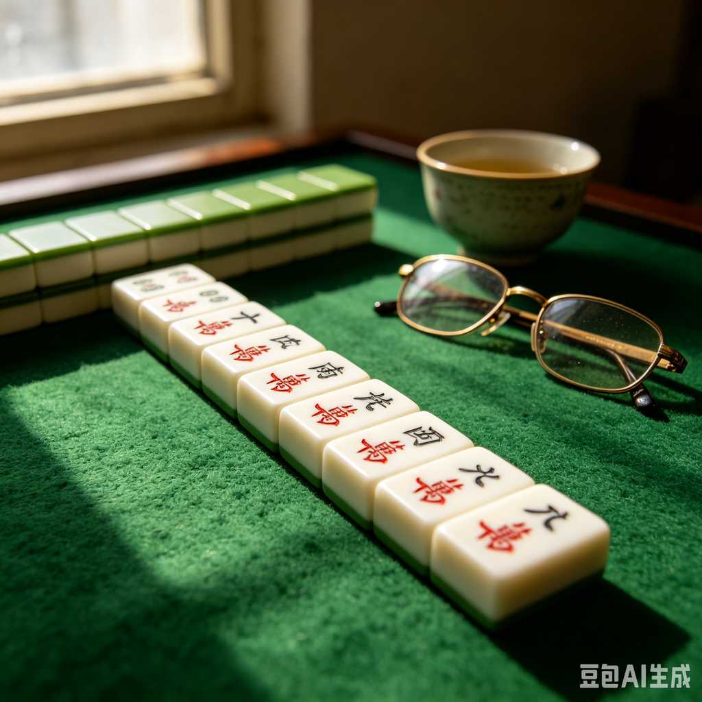 color box mahjong set packing