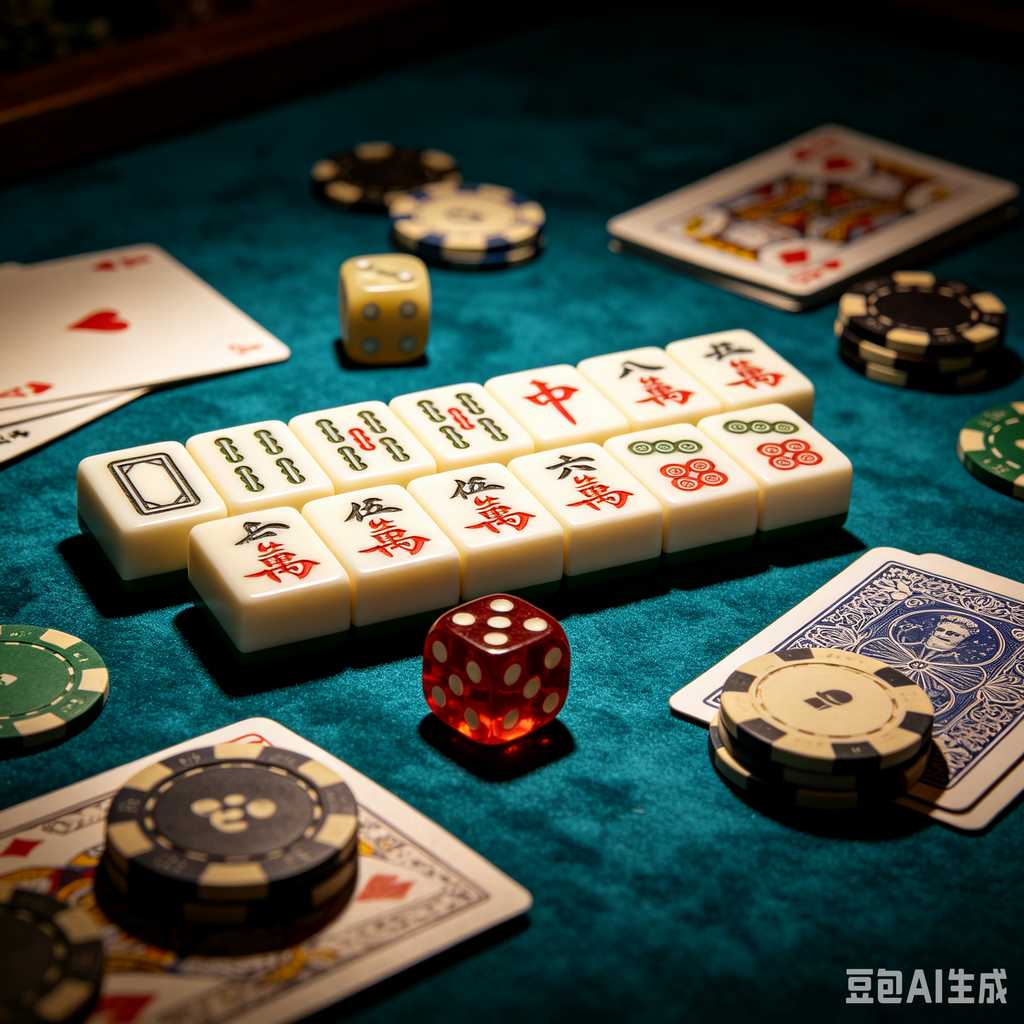 handmade mahjong tiles set