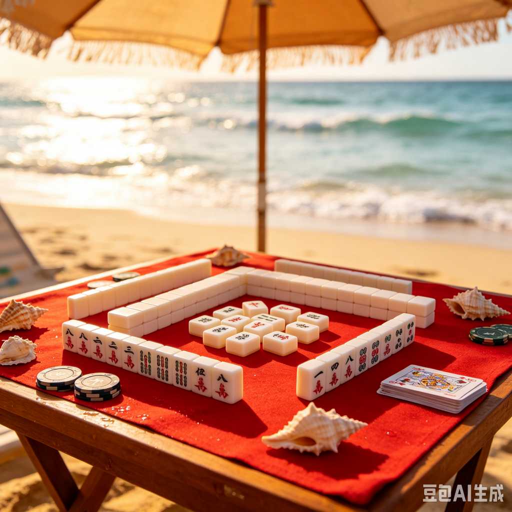 traditional color mahjong set